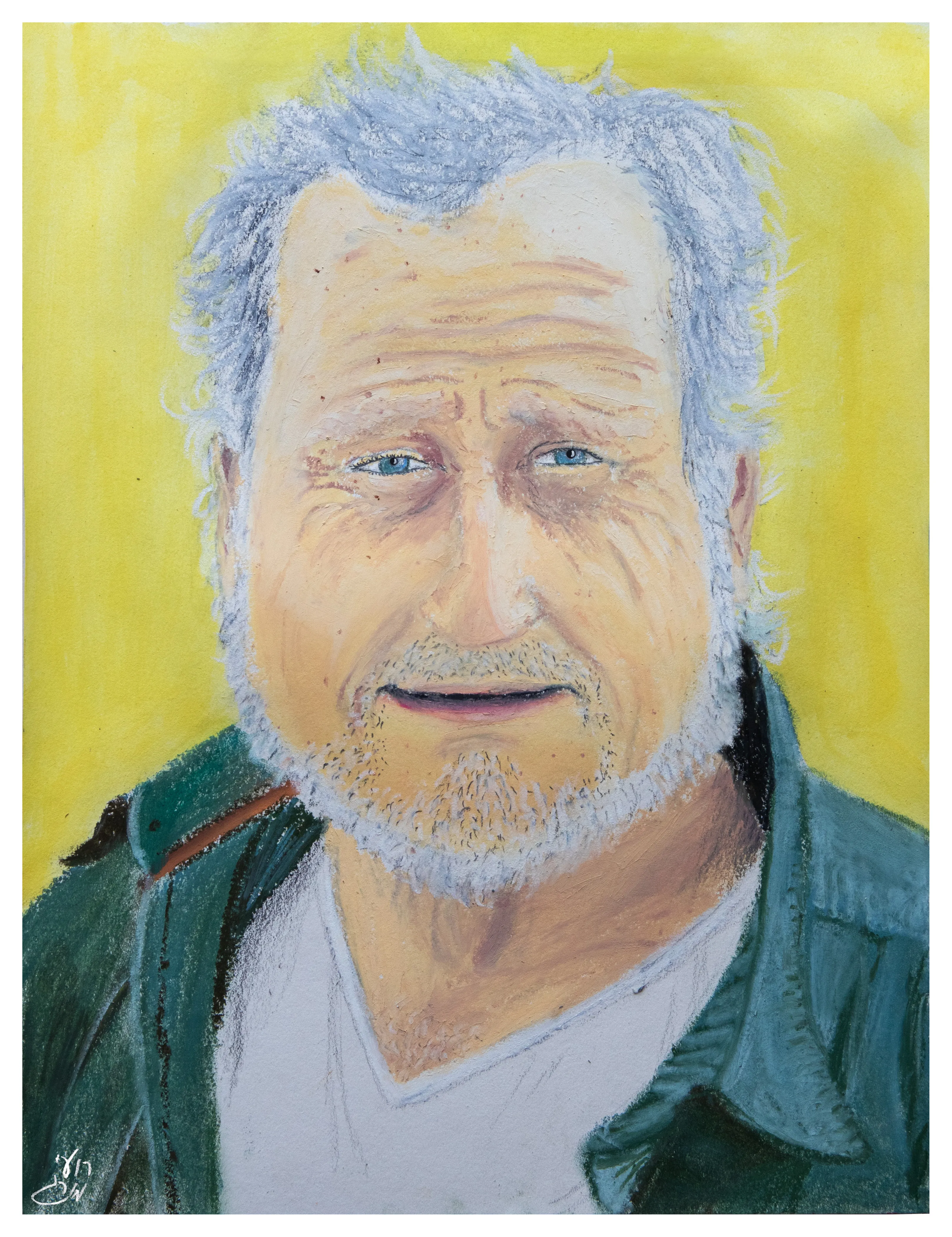 Faces in Pastel II, pastel on paper, from the Faces in Pastel group inside Earlier Works.