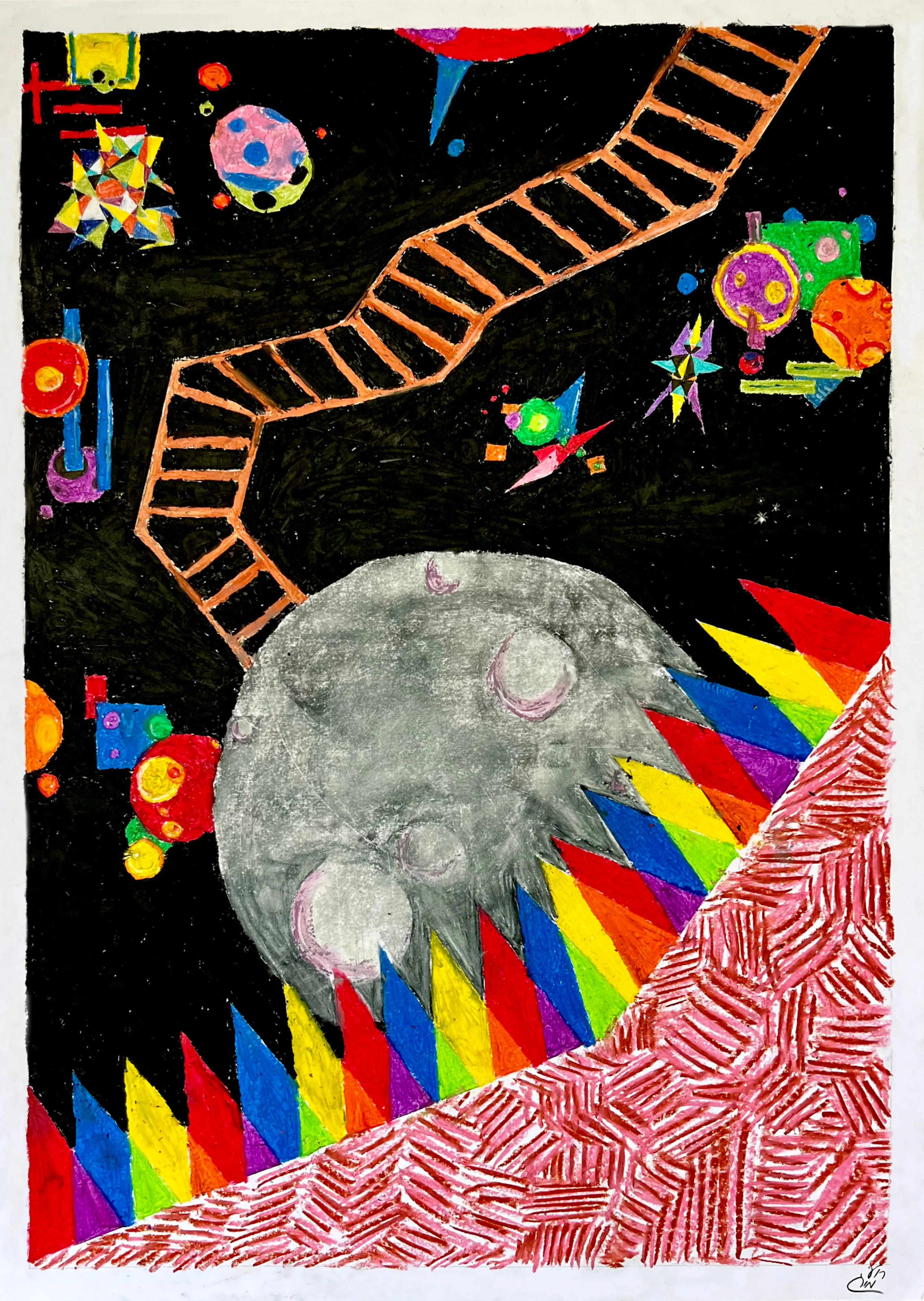 Exploration, 2024, from the Earlier Works series.