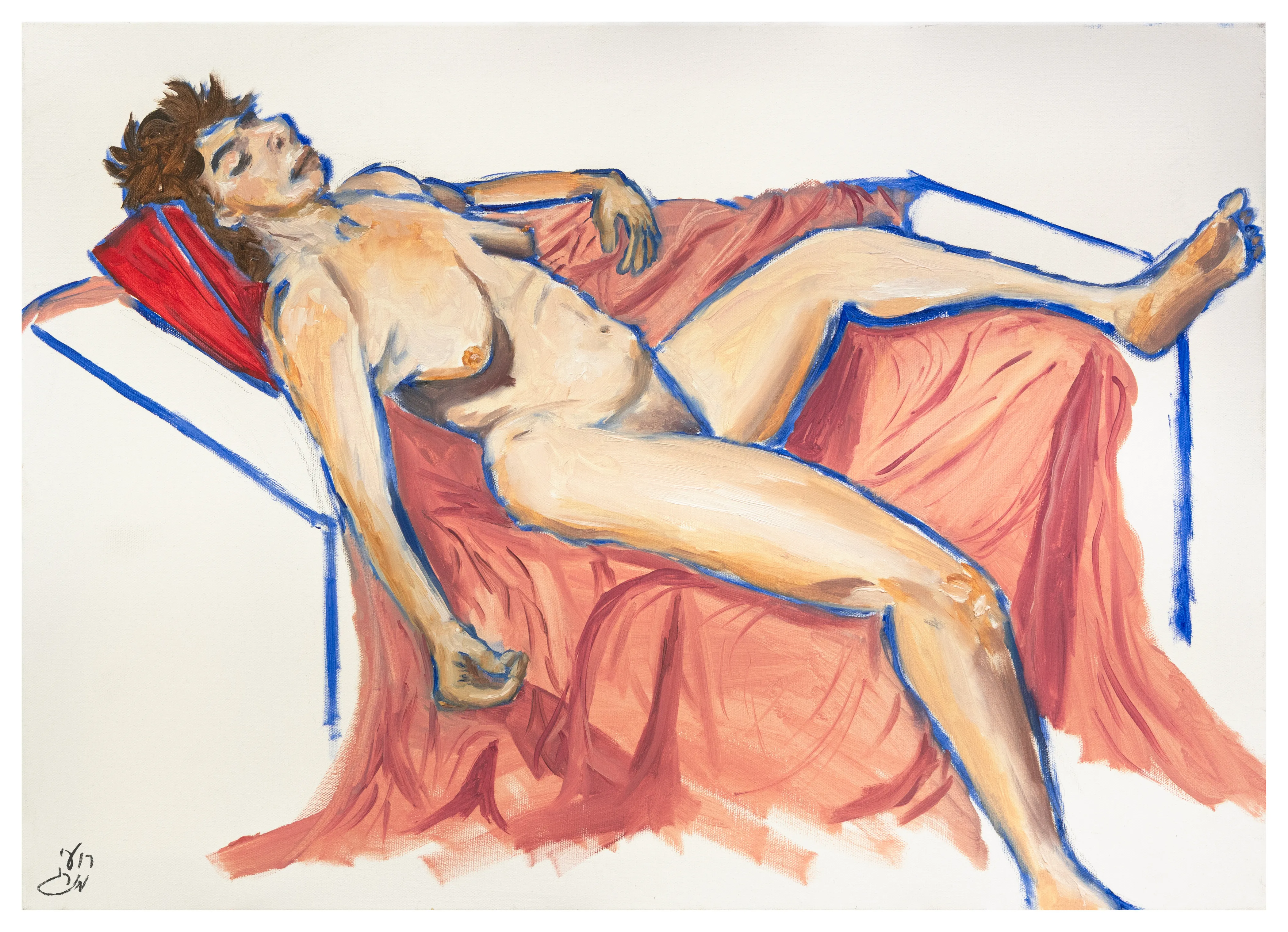 Female Nude, 2025, from the Earlier Works series.