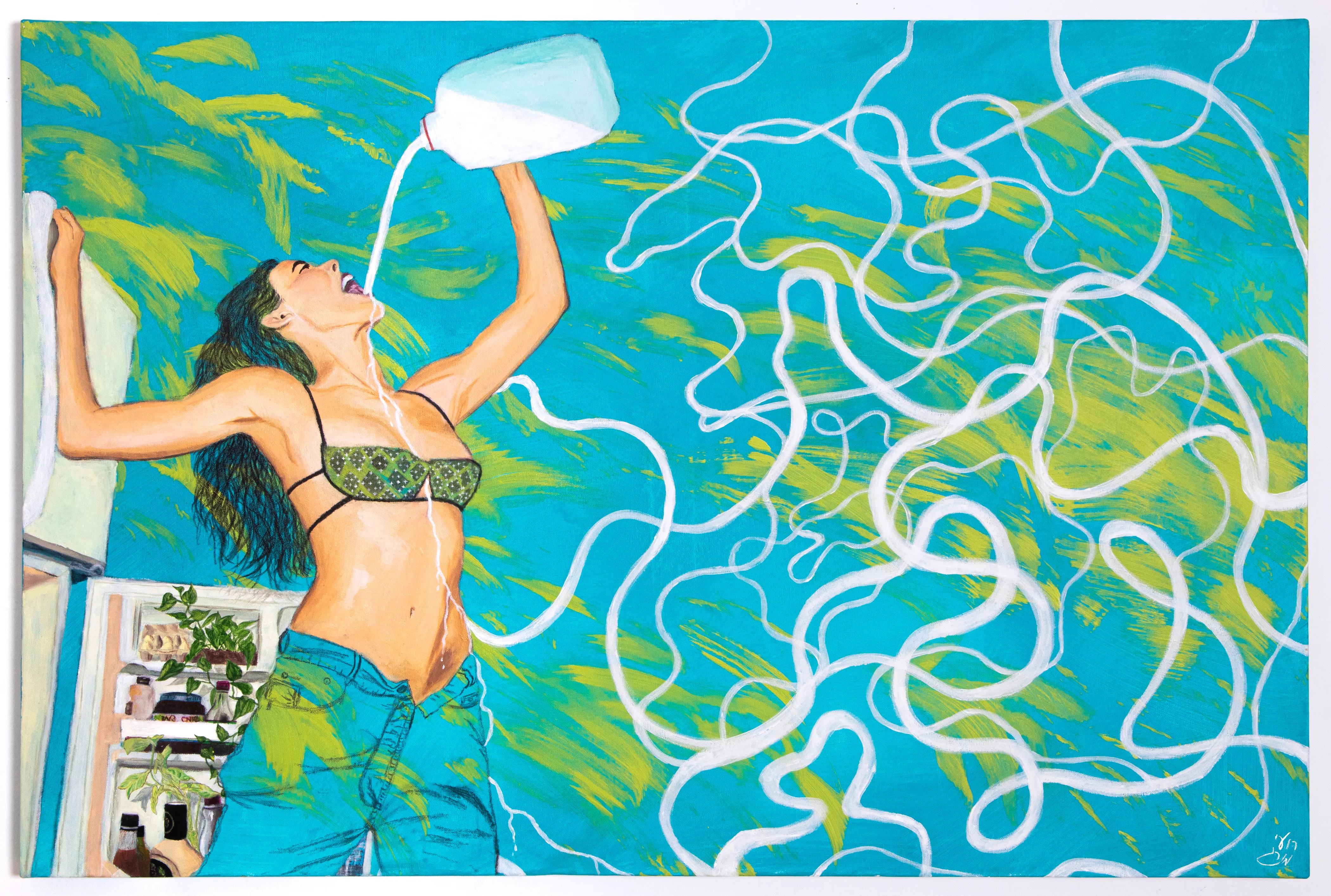 Baby Got Milk, 2025, from the Intersections series.