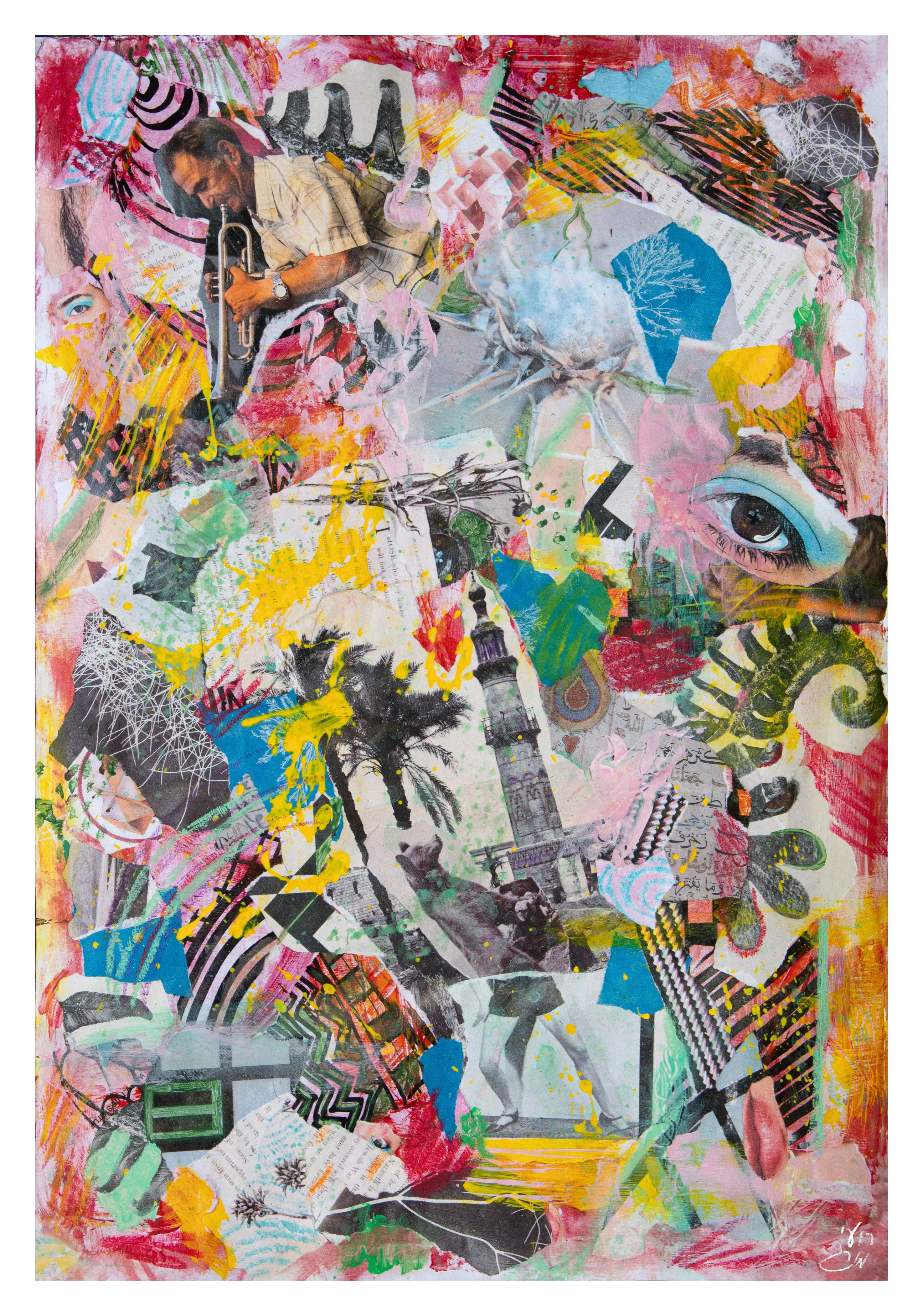 Lucid Dreaming, 2024, from the Works On Paper series.