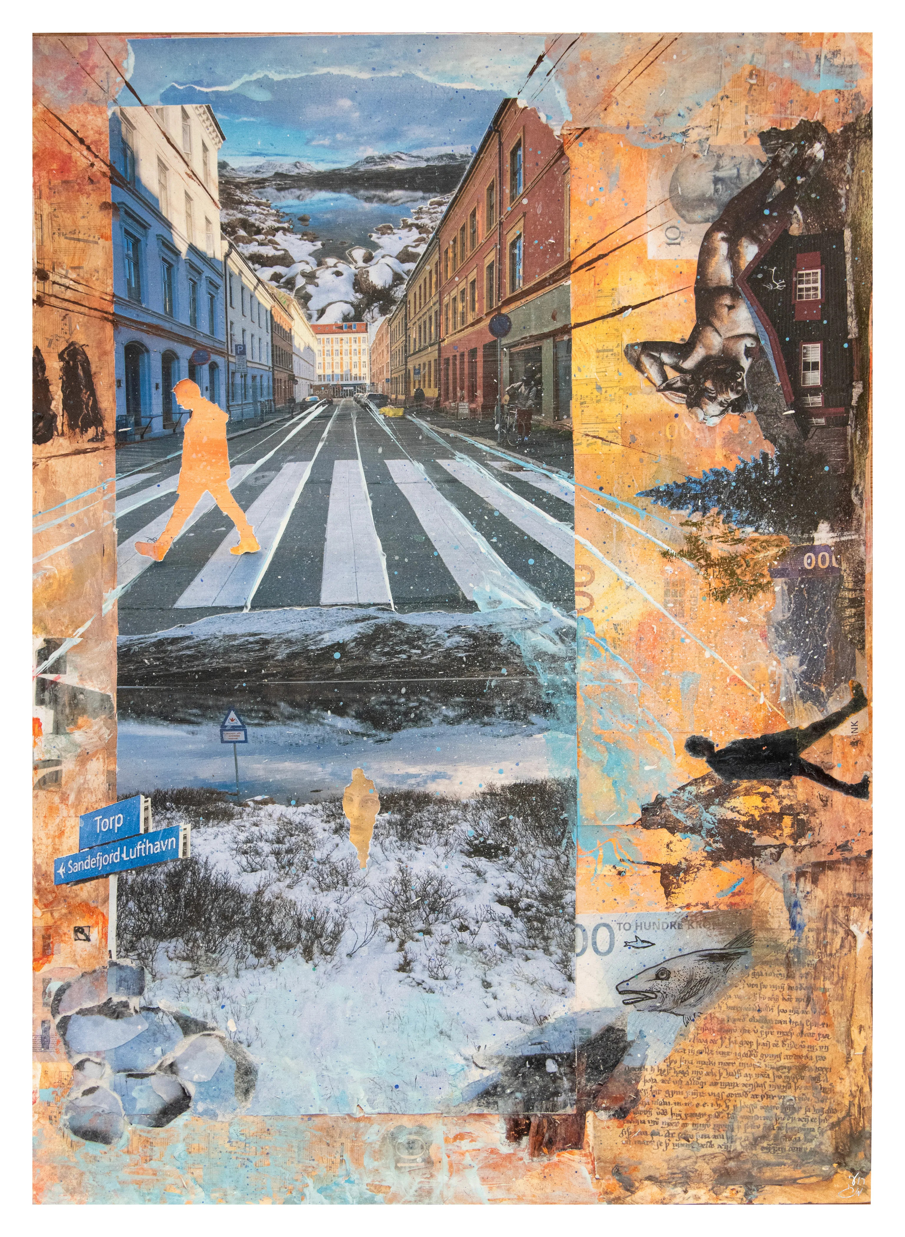 A Northern Calling, 2024, from the Works On Paper series.